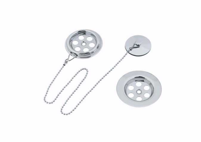 Clearwater Luxury Bath Waste with Plug and Chain