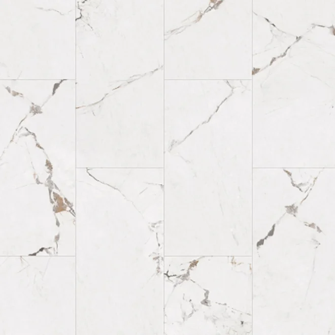 Clever Click Cannes Tile Rigid SPC Flooring - 1.49m2 Per Pack