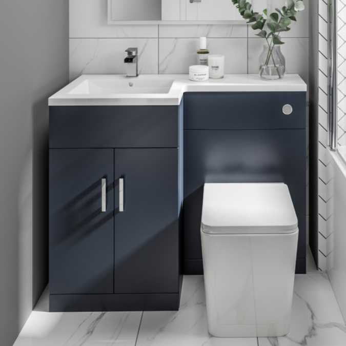 Elation Combination L Shaped Vanity Basin Wc Unit 1050mm Free Uk Delivery Massive - Bathroom Vanity And Toilet Combination Uk Elation Combination L Shaped Vanity Basin Wc Unit 1050mm Free Uk Delivery Massive - Bathroom Vanity And Toilet Combination Uk