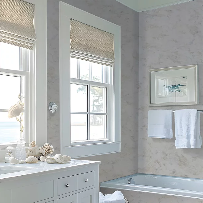 Durapanel Light Marble 1200mm Bathroom Wall Panel By JayLux