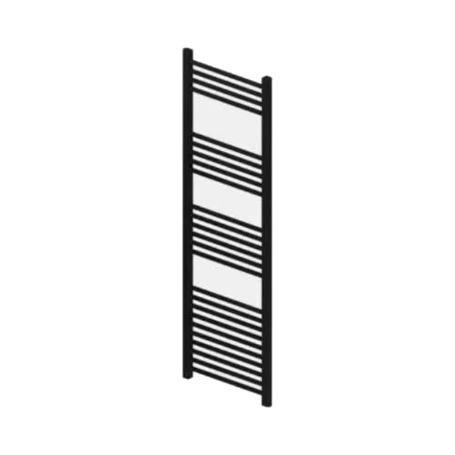 Eastbrook Wingrave 1600 x 400 Matt Black Towel Radiator