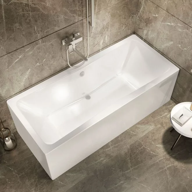Giavani Edge 1700 x 700 Double Ended Bath