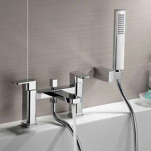 Abacus Edition Bath Shower Mixer - Chrome 