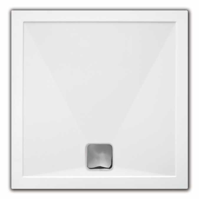 TrayMate Square TM25 Elementary Shower Tray - 1000 x 1000mm