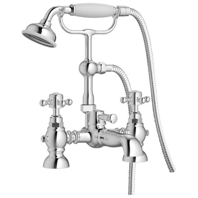 Elizabeth Bath Shower Mixer with Shower Kit