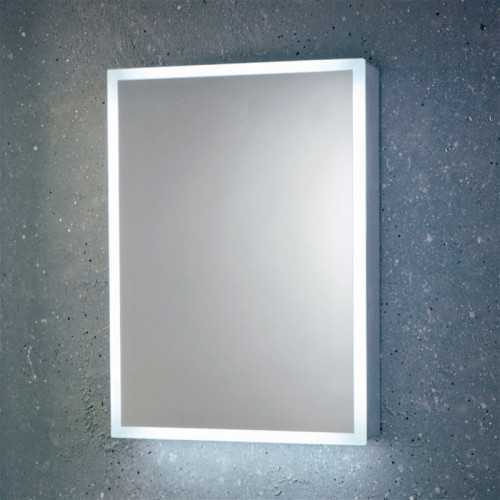 Scudo Mia LED Mirrored Bathroom Cabinet - Single Door - 500 x 700mm