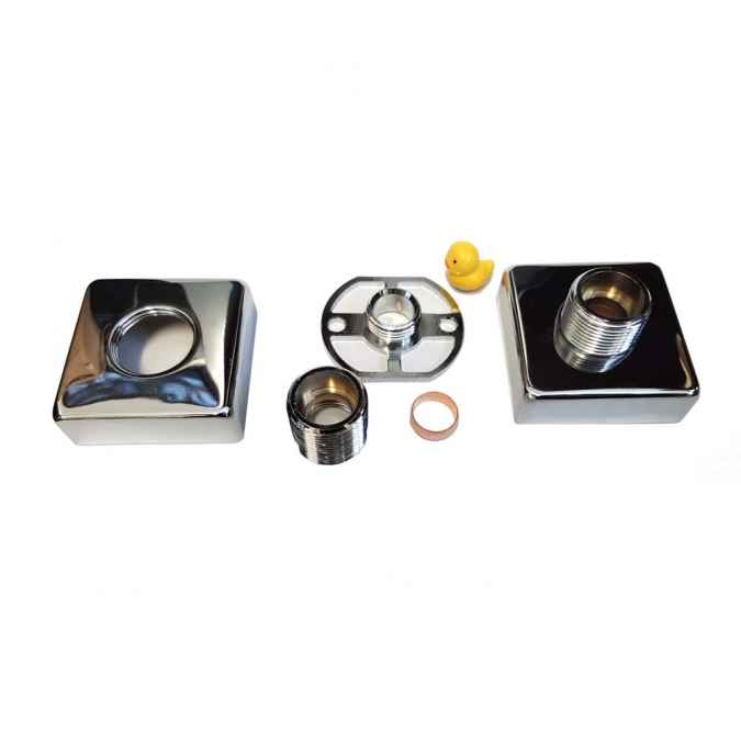 Fast Fit Shower Valve Fixing Kit - Square - Alliance