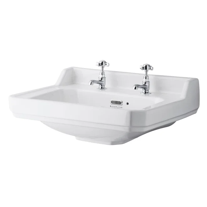 Bayswater Fitzroy 595mm 2 Tap Holes Basin