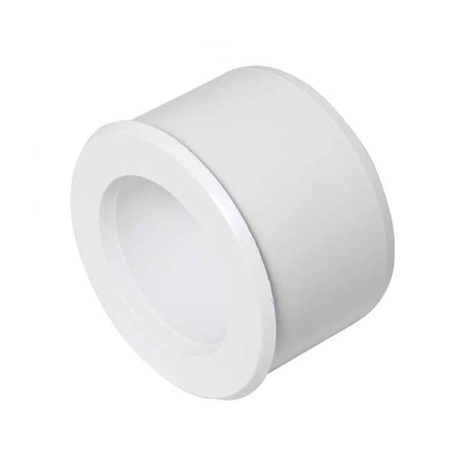 ABS Solvent Fit Reducer - 40mm to 32mm - White - Waste Pipe