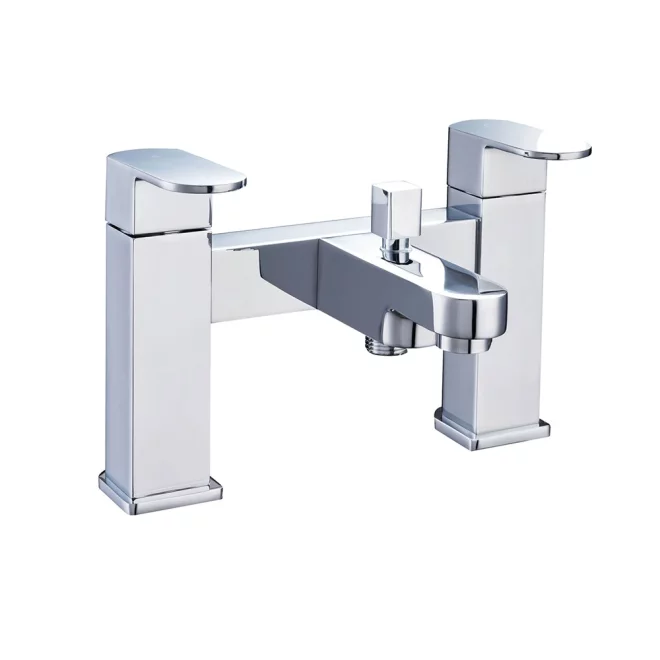 Gio Amethyst Chrome Bath Mixer & Waste