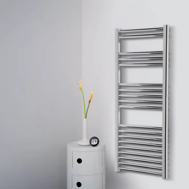 Gio Chrome Towel Radiator 800 x 400mm
