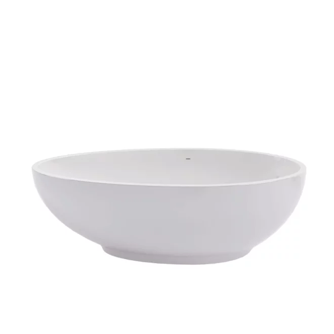 Gio Cian Solid Surface Freestanding Bath, 1645 x 935 By BC Designs 