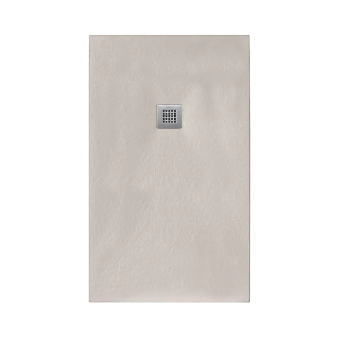 Giorgio2 Cut-To-Size Soft Taupe Slate Effect Shower Tray - 1900 x 900mm