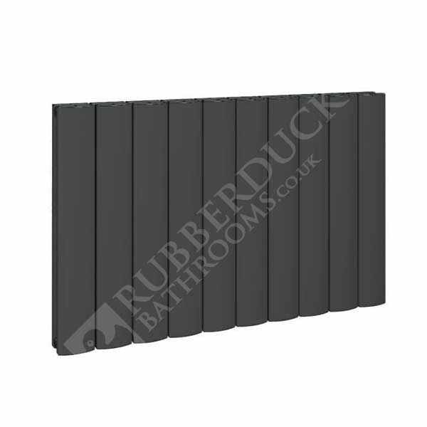 Eastbrook Guardia 600 x 470 Matt Anthracite Horizontal Designer Radiator