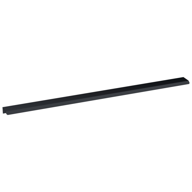 Nuie Matt Black 500mm Finger Pull Handle