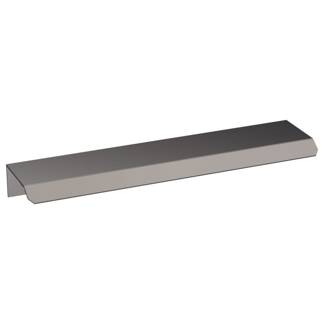 Nuie Brushed Pewter 150mm Finger Pull Handle