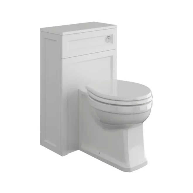 Harrogate Arctic Traditional White Toilet Unit