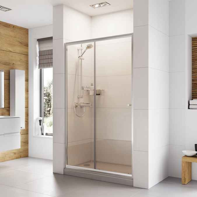 Haven6 Plus Sliding Shower Door, Sliding Door For Bathroom Indian