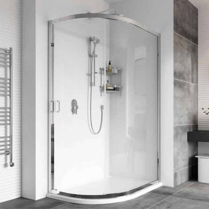 Haven8 900 x 1200mm One Door Quadrant Shower Enclosure