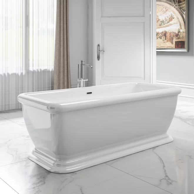 Charlotte Edwards Henley 1730 x 800mm Modern Freestanding Bath