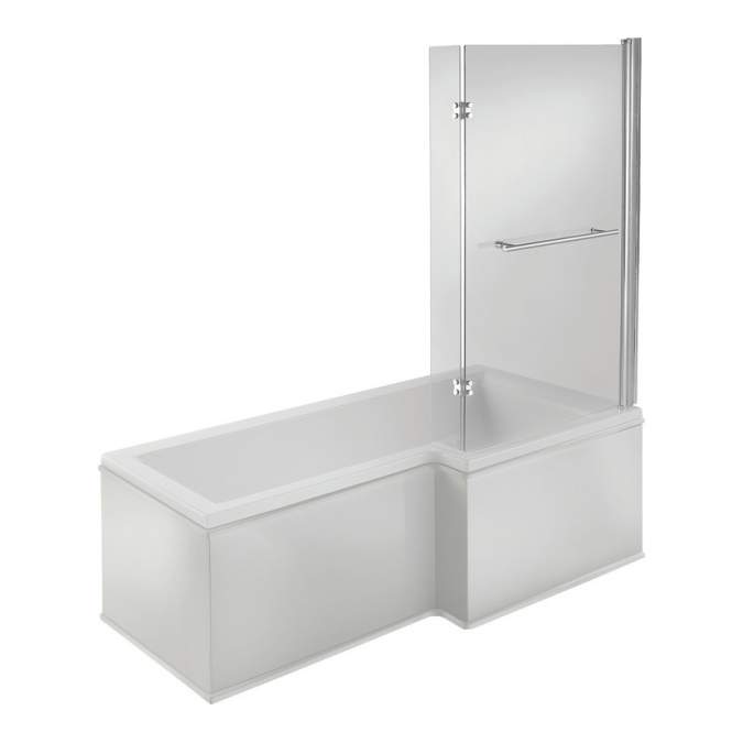 Hook DOUBLECAST L Shape 1700x850 RH Shower Bath Pack