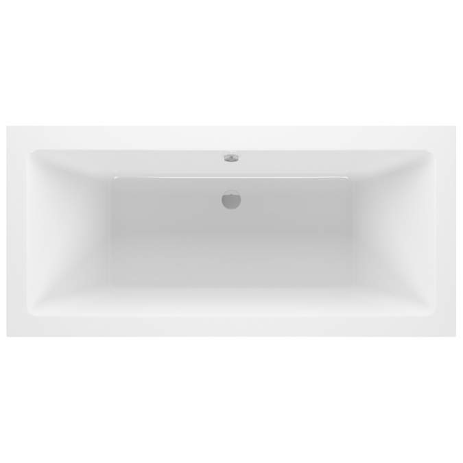 Hook Square 1800x800 Double Ended Bath & Legs