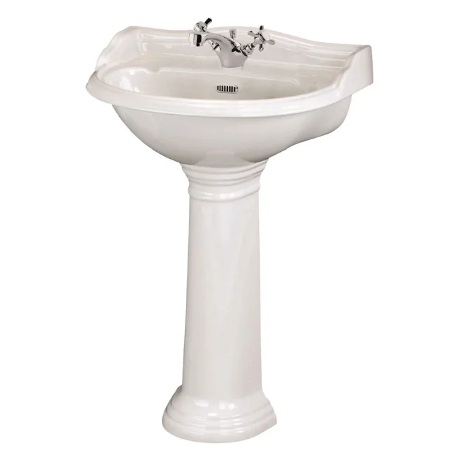 Hudson Reed Chancery 600mm Traditional Basin & Pedestal