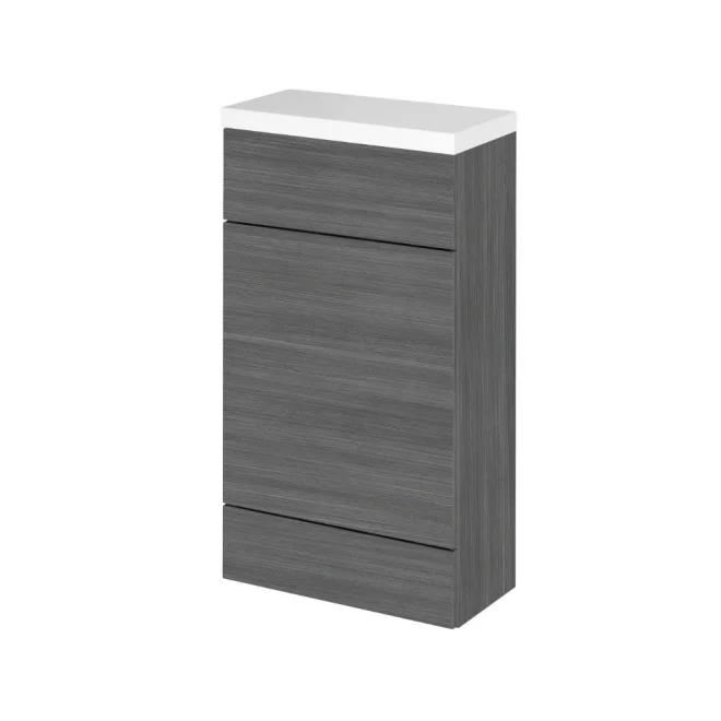 Hudson Reed Fusion Anthracite 500mm WC Unit & Top