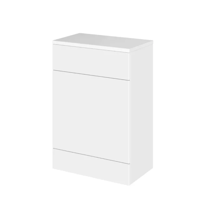 Hudson Reed Fusion Gloss White 600 WC Unit & Top