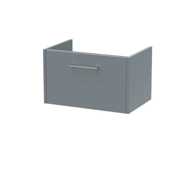 Hudson Reed Juno 600mm Grey Wall Hung Vanity Unit