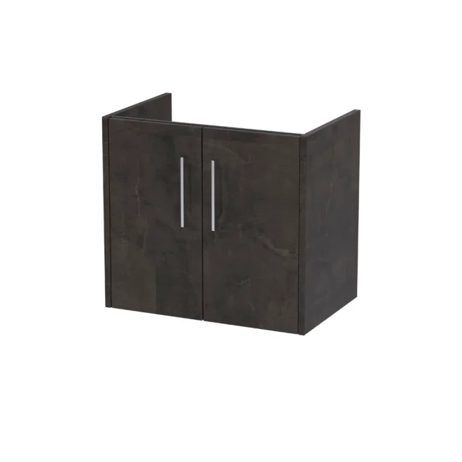 Hudson Reed Juno 600 Slate 2 Door Wall Hung Vanity Unit