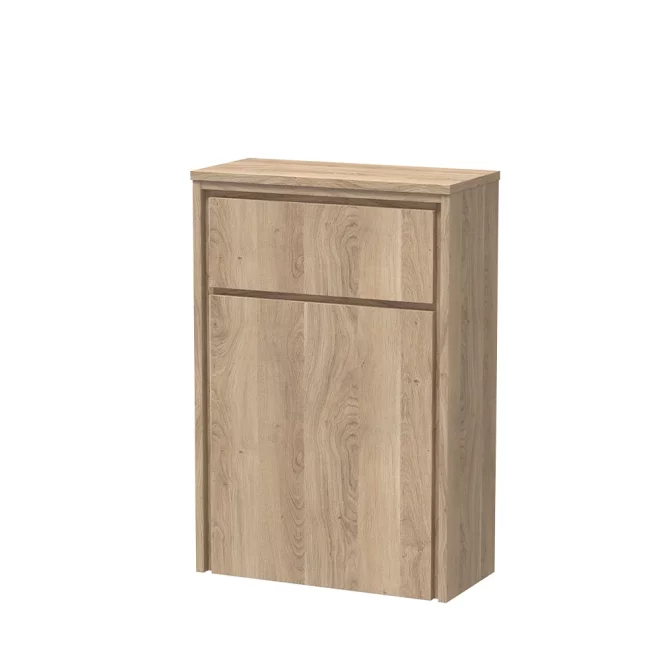 Hudson Reed Lille 550 Bleached Oak Floor Standing WC Unit