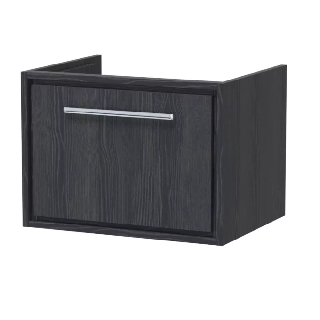 Hudson Reed Lille 600 Graphite Grey Wall Hung Vanity Unit