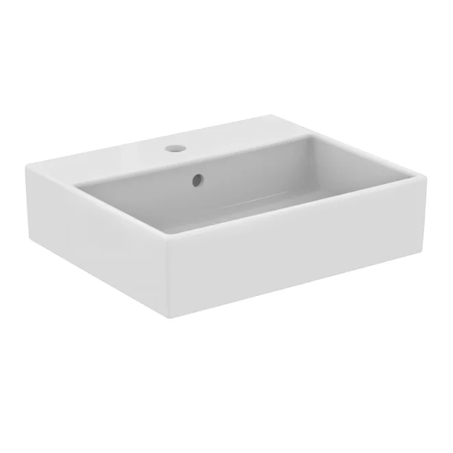 Ideal Standard i.life B Quandra 500mm Rectangular Vessel Basin