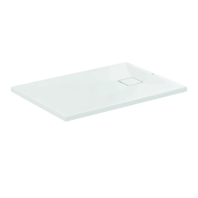 Ideal Standard Ultra Flat Evo 1000 x 700mm Glossy White Rectangle Shower Tray