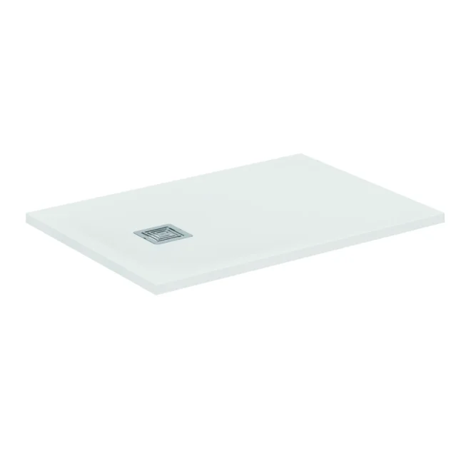 Ideal Standard Ultra Flat S+ 1000 x 700mm Pure White Rectangle Shower Tray