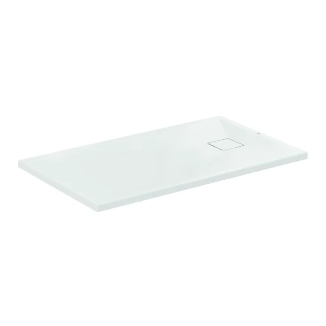 Ideal Standard Ultra Flat Evo 1200 x 700mm Glossy White Rectangle Shower Tray