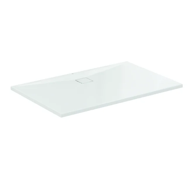 Ideal Standard Ultra Flat Evo 1400 x 900mm Glossy White Rectangle Shower Tray
