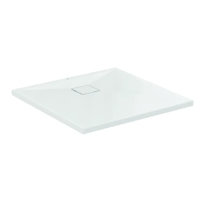 Ideal Standard Ultra Flat Evo 800 x 800 Glossy White Square Shower Tray