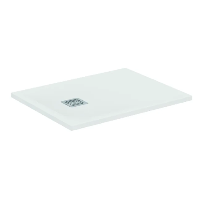 Ideal Standard Ultra Flat S+ 900 x 700mm Pure White Rectangle Shower Tray