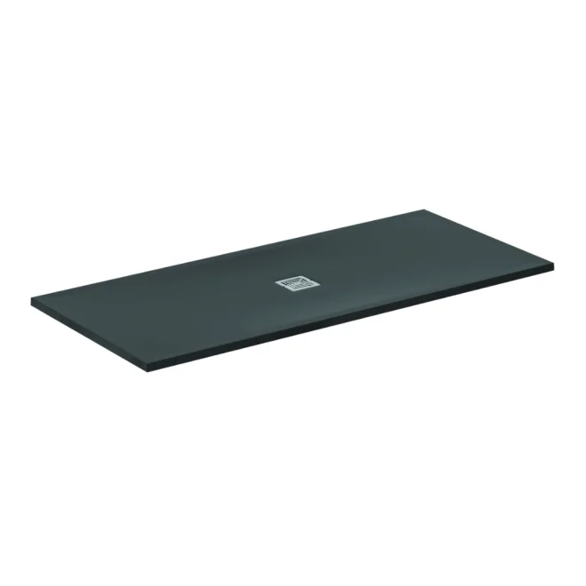Ideal Standard Ultra Flat S+ 1800 x 800mm Jet Black Rectangle Shower Tray