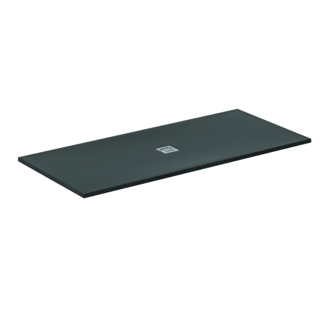 Ideal Standard Ultra Flat S+ 2000 x 900mm Jet Black Rectangle Shower Tray