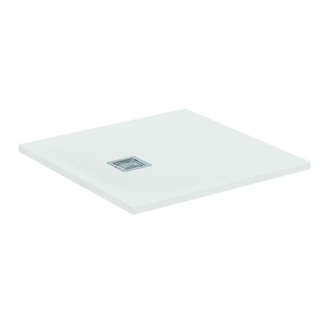 Ideal Standard Ultra Flat S+ 800 x 800mm Pure White Square Shower Tray