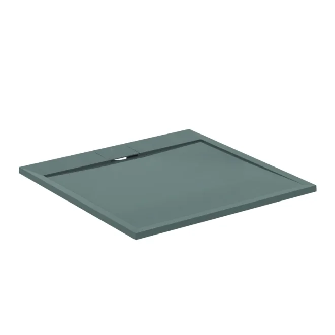 Ideal Standard Ultra Flat S i.life 1000 x 1000mm Concrete Grey Square Shower Tray