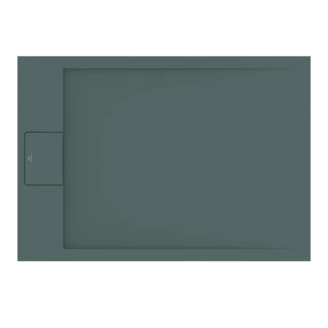 Ideal Standard Ultra Flat S i.life 1000 x 700mm Concrete Grey Rectangle Shower Tray