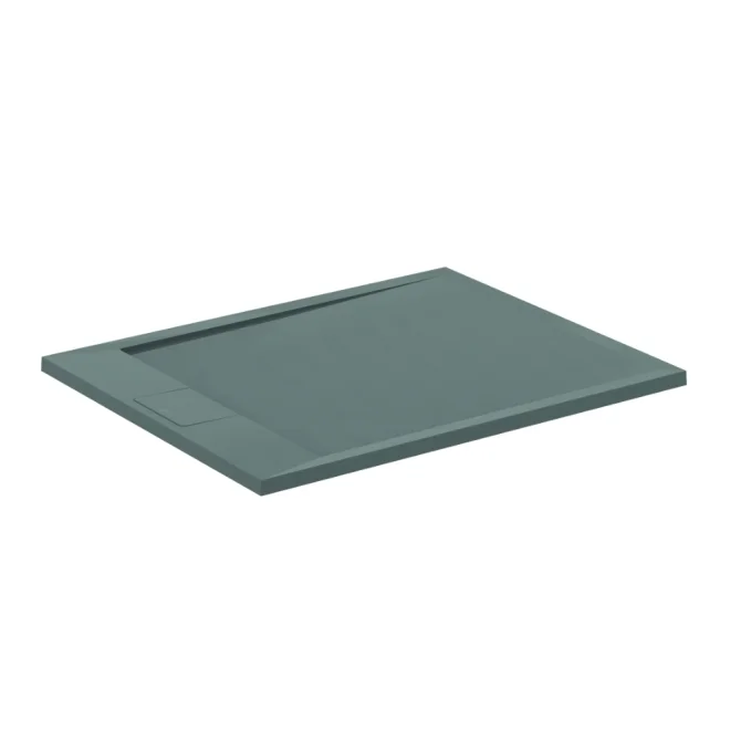 Ideal Standard Ultra Flat S i.life 1000 x 800mm Concrete Grey Rectangle Shower Tray