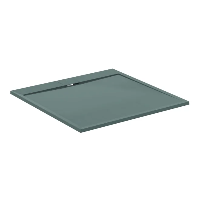 Ideal Standard Ultra Flat S i.life 1200 x 1200mm Concrete Grey Square Shower Tray