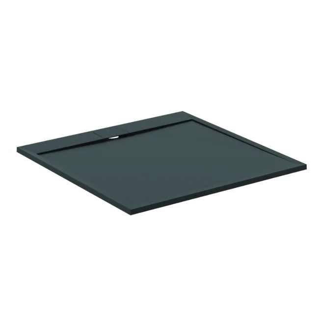 Ideal Standard Ultra Flat S i.life 1200 x 1200mm Jet Black Square Shower Tray