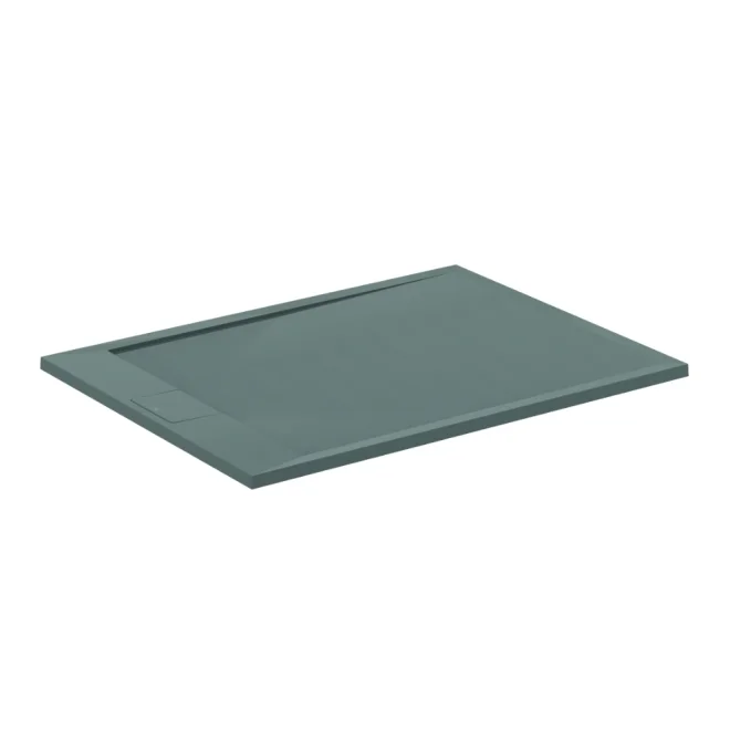 Ideal Standard Ultra Flat S i.life 1200 x 800mm Concrete Grey Rectangle Shower Tray