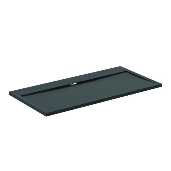 Ideal Standard Ultra Flat S i.life 1400 x 700mm Jet Black Rectangle Shower Tray